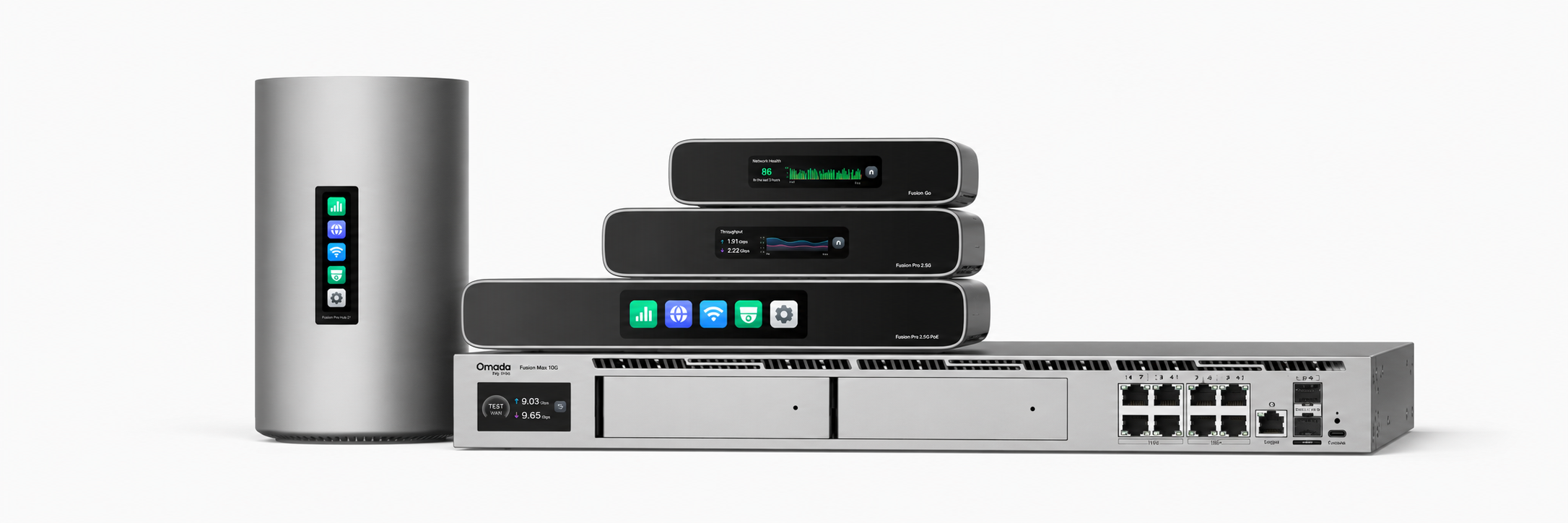 Official Omada Fusion product family stack